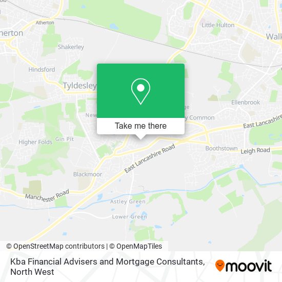 Kba Financial Advisers and Mortgage Consultants map
