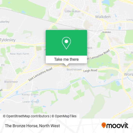 The Bronze Horse map