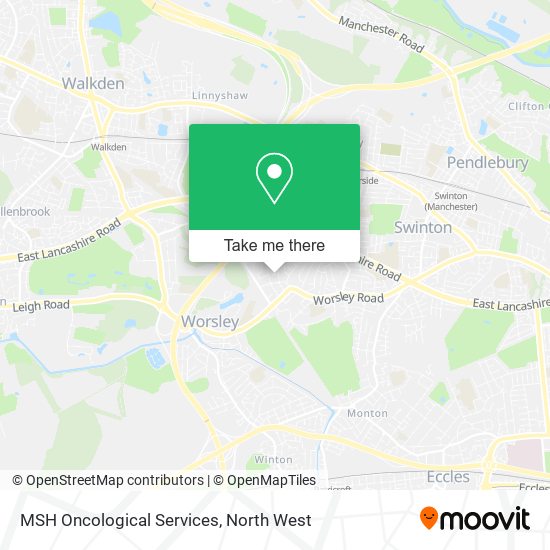 MSH Oncological Services map