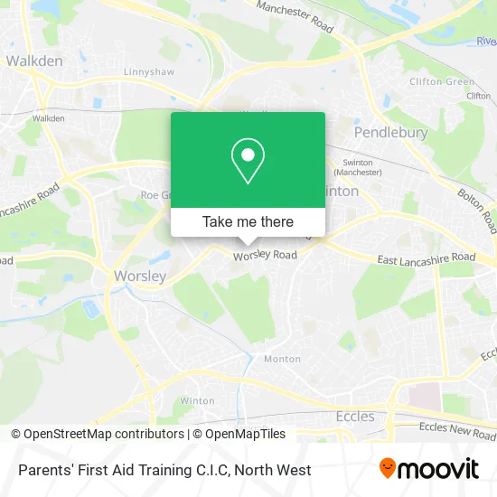 Parents' First Aid Training C.I.C map