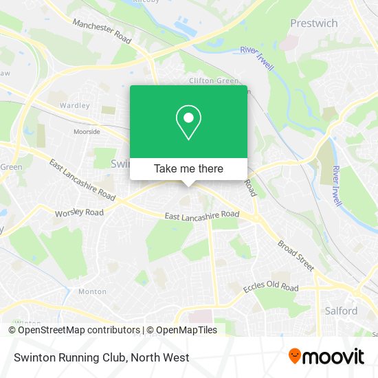 Swinton Running Club map