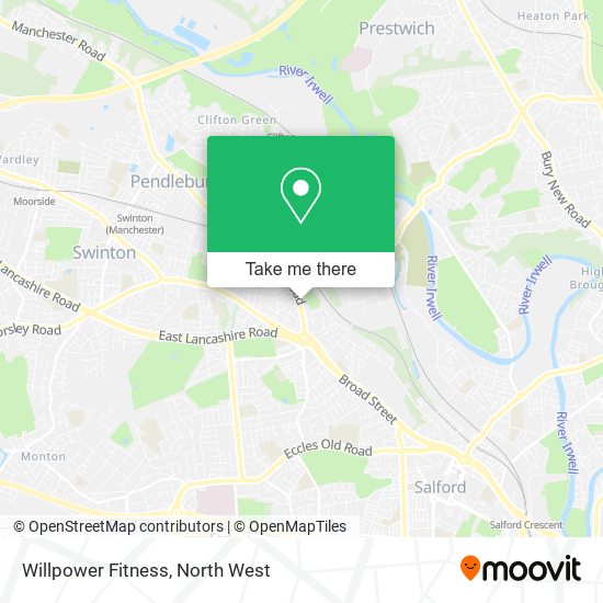 Willpower Fitness map