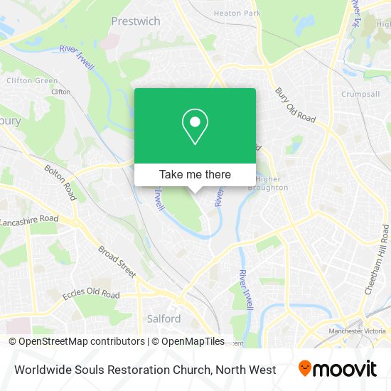 Worldwide Souls Restoration Church map