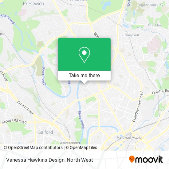 Vanessa Hawkins Design map