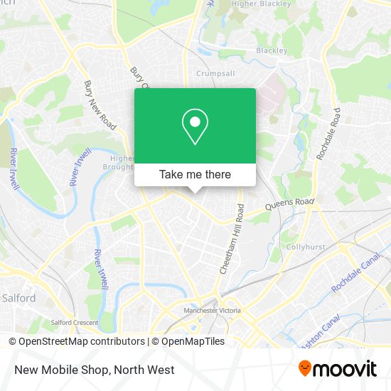 New Mobile Shop map