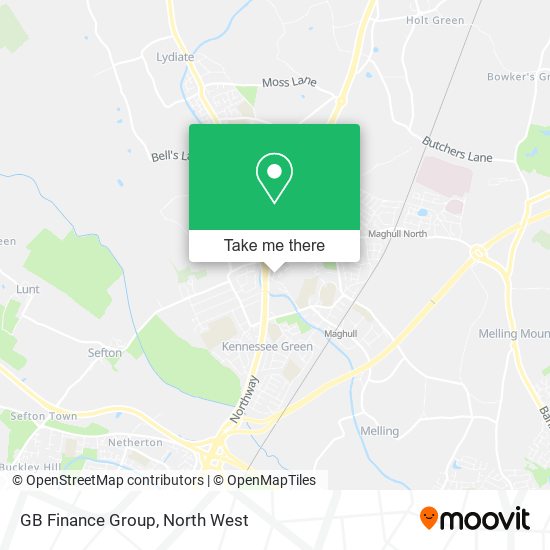 GB Finance Group map