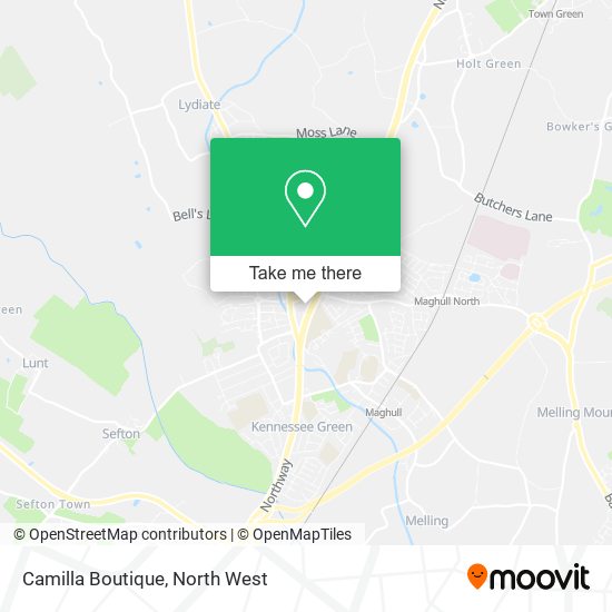 Camilla Boutique map