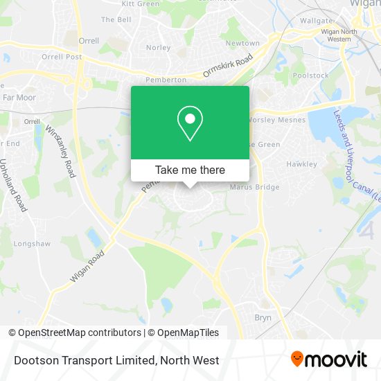 Dootson Transport Limited map