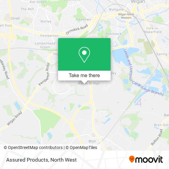 Assured Products map