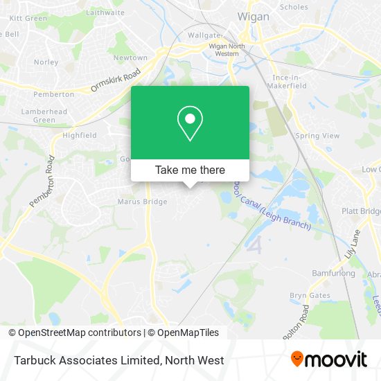 Tarbuck Associates Limited map