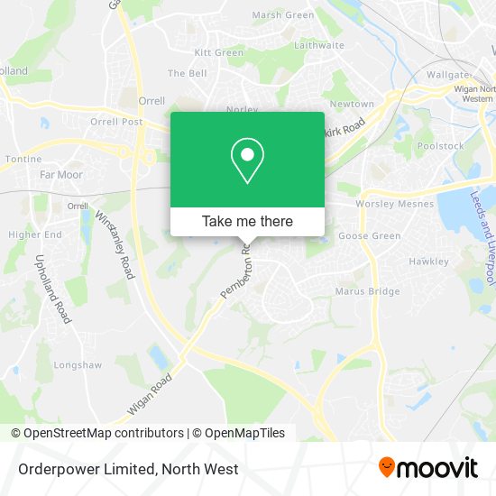 Orderpower Limited map
