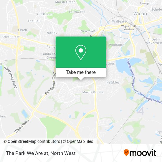 The Park We Are at map
