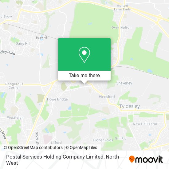 Postal Services Holding Company Limited map