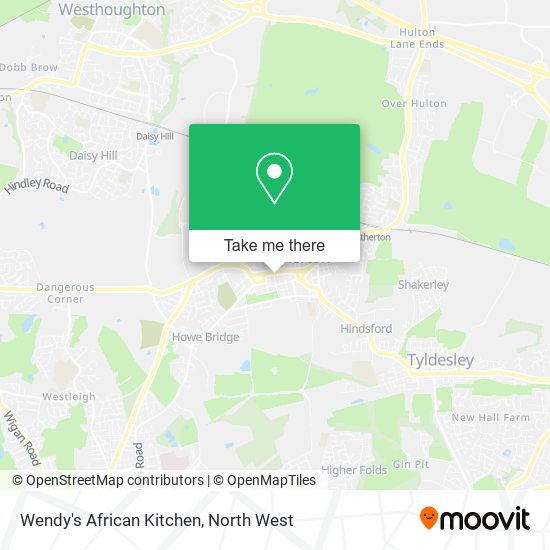 Wendy's African Kitchen map
