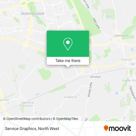 Service Graphics map