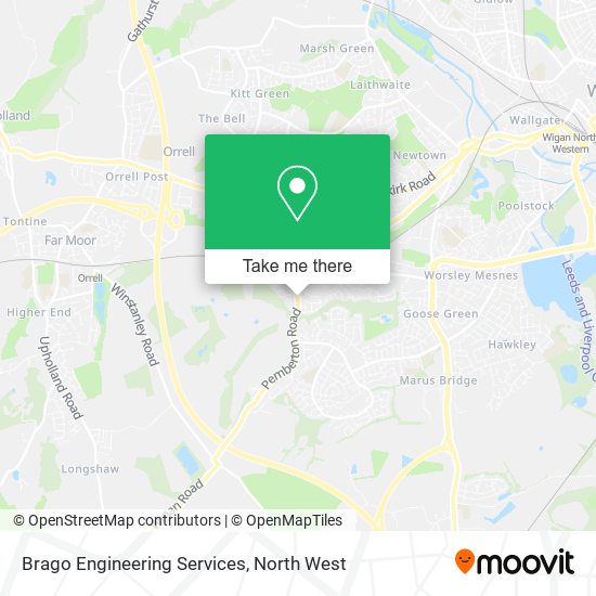 Brago Engineering Services map