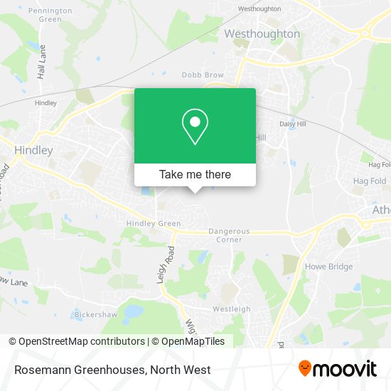 Rosemann Greenhouses map