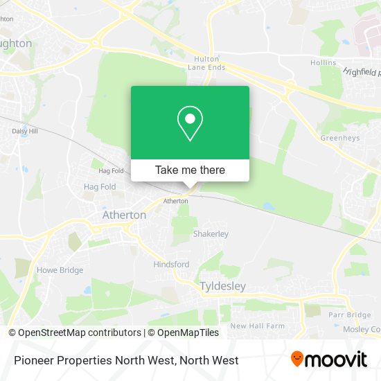 Pioneer Properties North West map