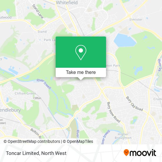 Toncar Limited map