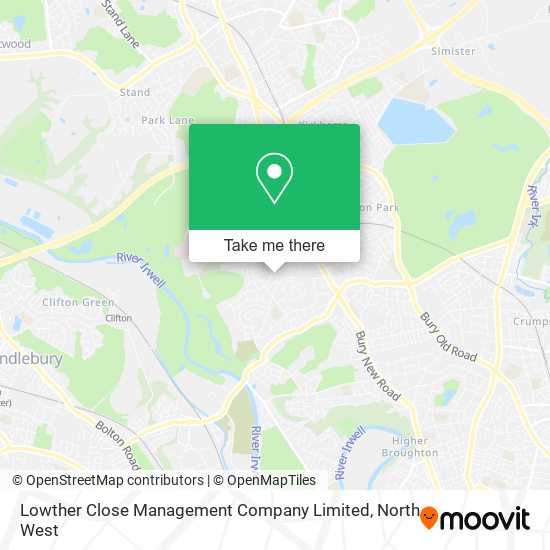 Lowther Close Management Company Limited map