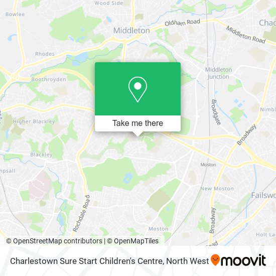 Charlestown Sure Start Children's Centre map