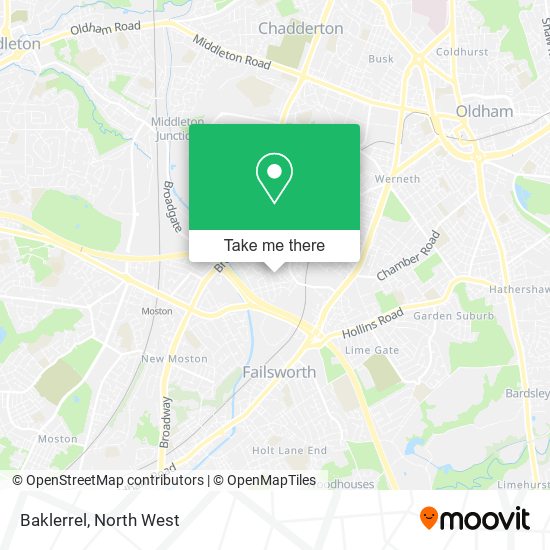 Baklerrel map