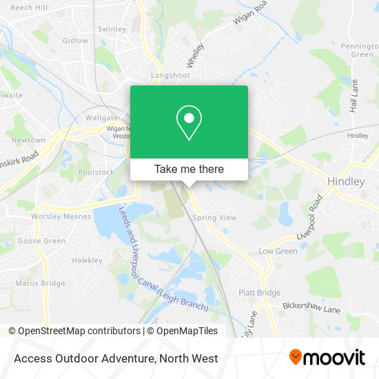 Access Outdoor Adventure map