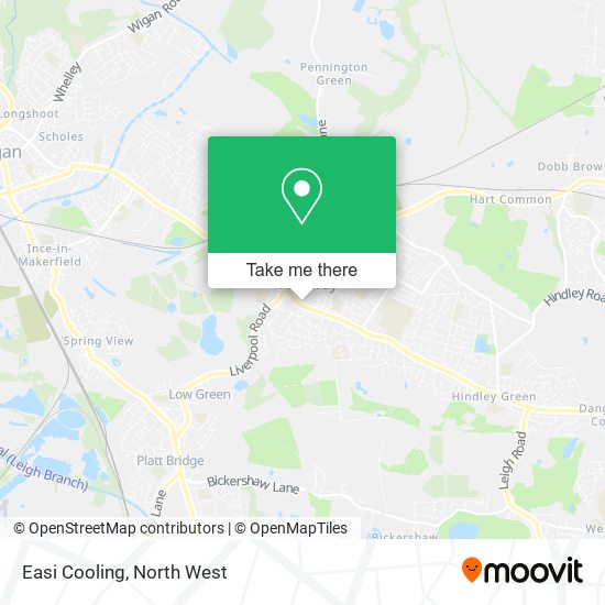 Easi Cooling map