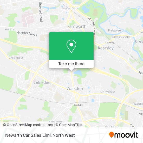 Newarth Car Sales Limi map
