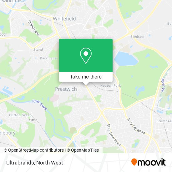 Ultrabrands map
