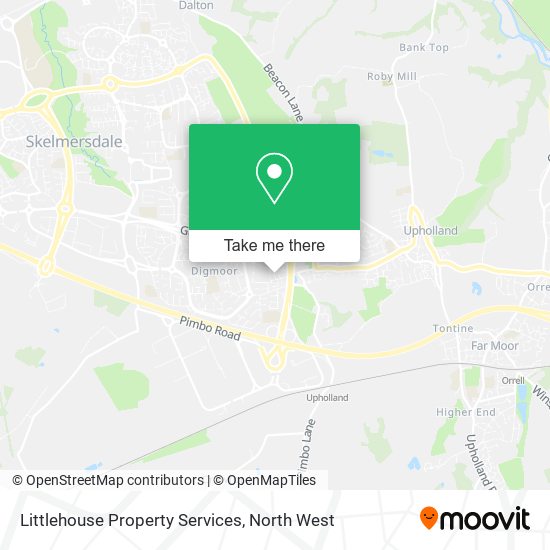 Littlehouse Property Services map