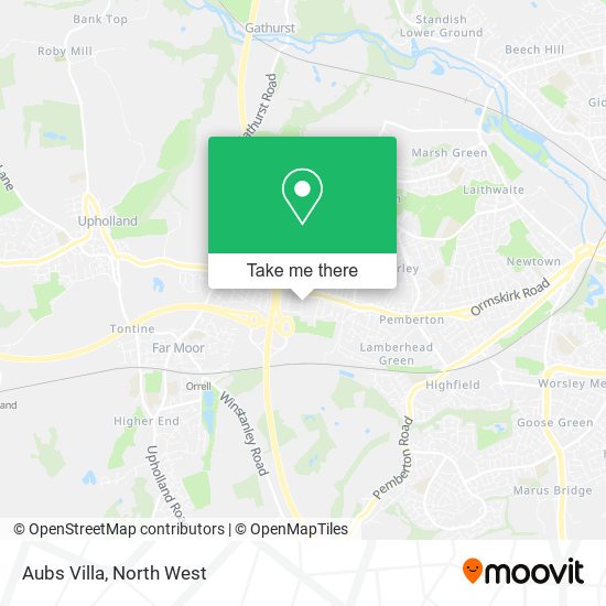Aubs Villa map