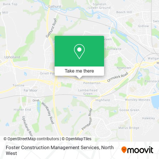 Foster Construction Management Services map