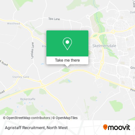 Agristaff Recruitment map