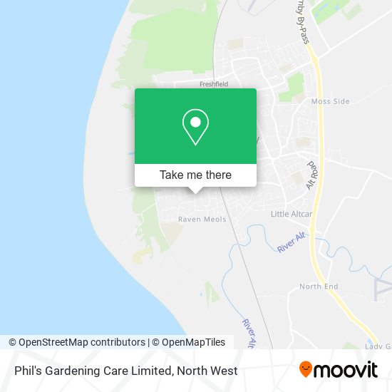 Phil's Gardening Care Limited map