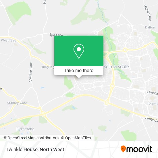Twinkle House map