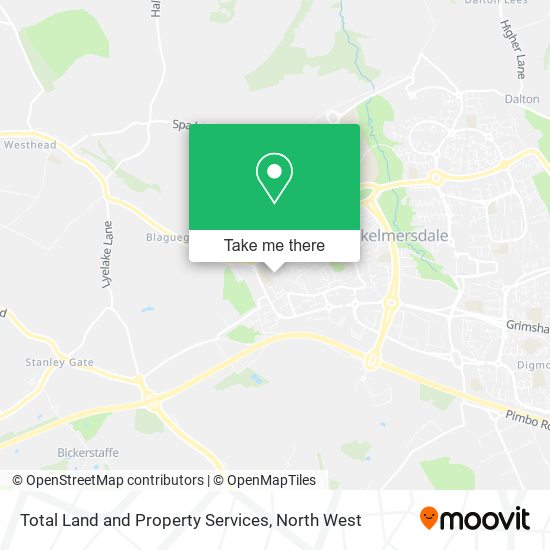 Total Land and Property Services map