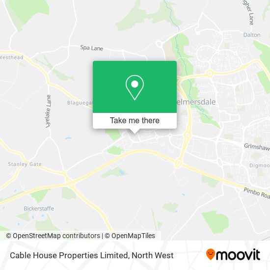 Cable House Properties Limited map