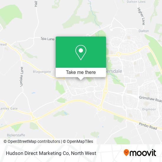 Hudson Direct Marketing Co map