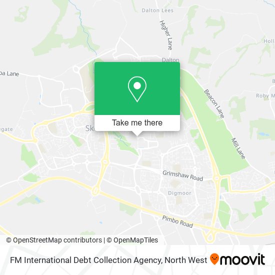 FM International Debt Collection Agency map