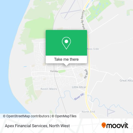 Apex Financial Services map