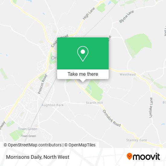 Morrisons Daily map