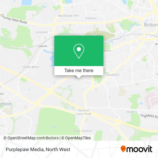 Purplepaw Media map