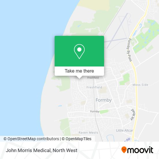 John Morris Medical map