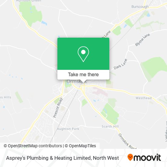 Asprey's Plumbing & Heating Limited map