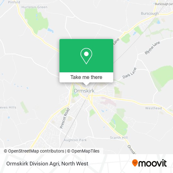 Ormskirk Division Agri map