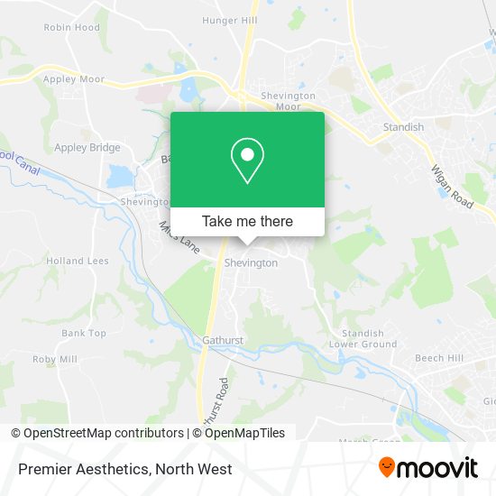 Premier Aesthetics map