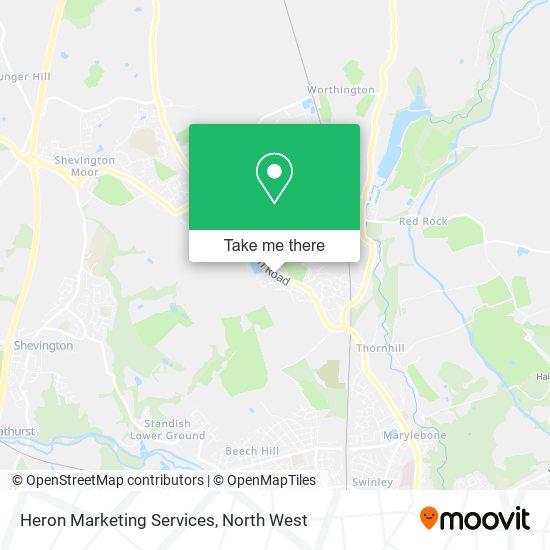 Heron Marketing Services map