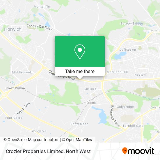 Crozier Properties Limited map