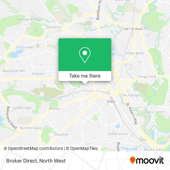 Broker Direct map